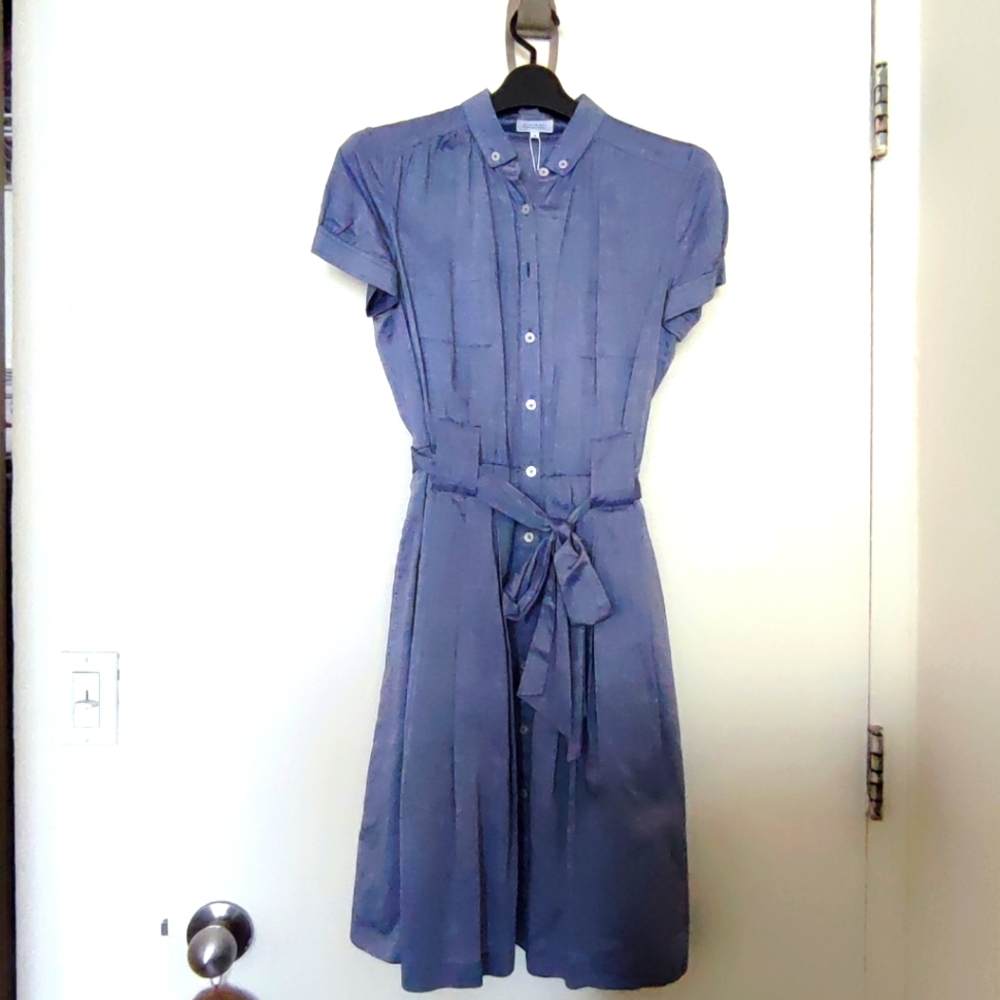 NWT Chambray Midi Dress (Size XS) - Japanese Brand Mackintosh Philosophy